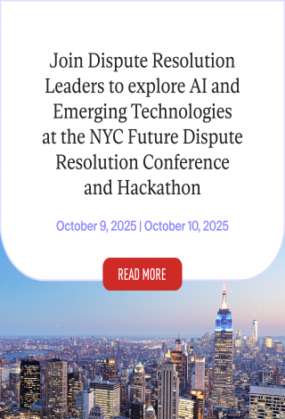 NYC Future Dispute Resolution Conference and Hackathon