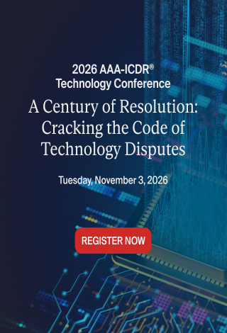 2026 AAA-ICDR Technology Conference: November 3, 2026