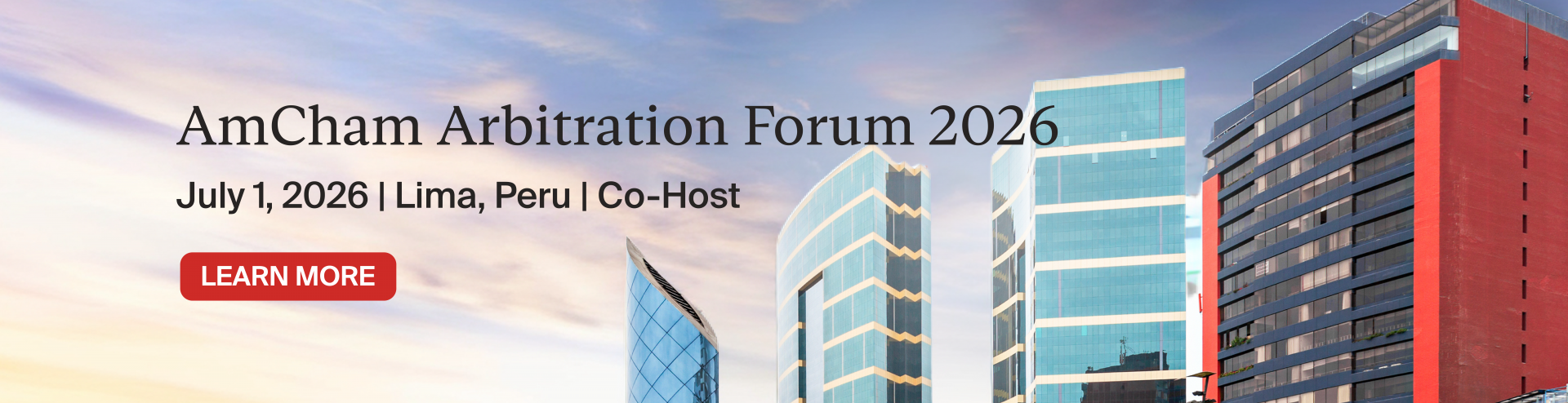 AmCham Arbitration Forum 2026 | July 1, 2026